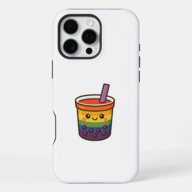 Rainbow-Blase-Tee LGBTQ+-Preis iPhone 16 Pro Max Hülle (Rückseite)