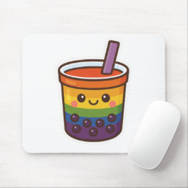 Rainbow-Blase-Tee LGBTQ+-Preis Mousepad