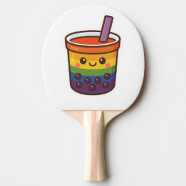 Rainbow-Blase-Tee LGBTQ+-Preis Tischtennis Schläger