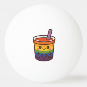 Rainbow-Blase-Tee LGBTQ+-Preis Tischtennisball