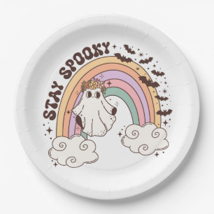 Rainbow Bleibe Spooky Pappteller