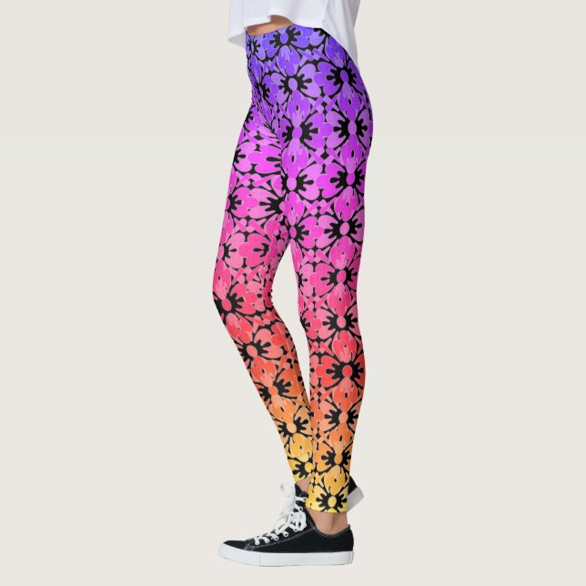 Rainbow Blume Power Leggings (Links)