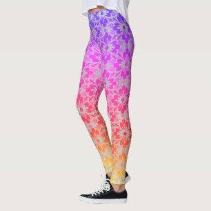 Rainbow Blume Power Leggings