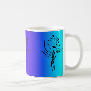 Rainbow-Blume-Tasse Kaffeetasse