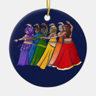 Rainbow Bly Dancer Art Bly Tanz Tanz Keramik Ornament