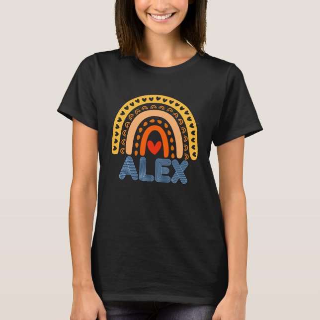 Rainbow Boho Alex T-Shirt (Vorderseite)