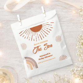 Rainbow Boho kommt hier zur Son Baby Dusche Geschenktütchen