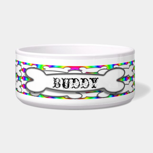 Rainbow Bone von Kenneth Yoncich Napf (Vorderseite)