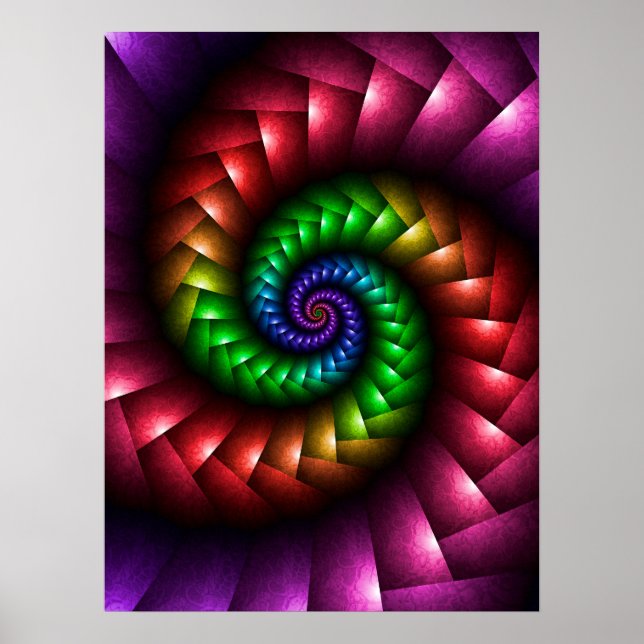 Rainbow Braids Poster (Vorne)