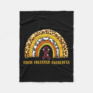 Rainbow Brain Aneurysm Krieger Fleecedecke