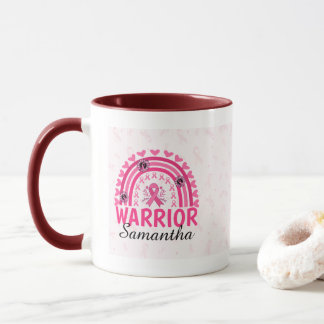 Rainbow Breast Cancer Warrior Tasse