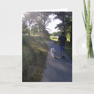 Rainbow Bridge-Gedicht-Karte Karte