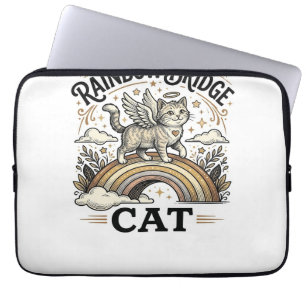 Rainbow Bridge Katze Katze Gedenk Rainbow Bridge V Laptopschutzhülle