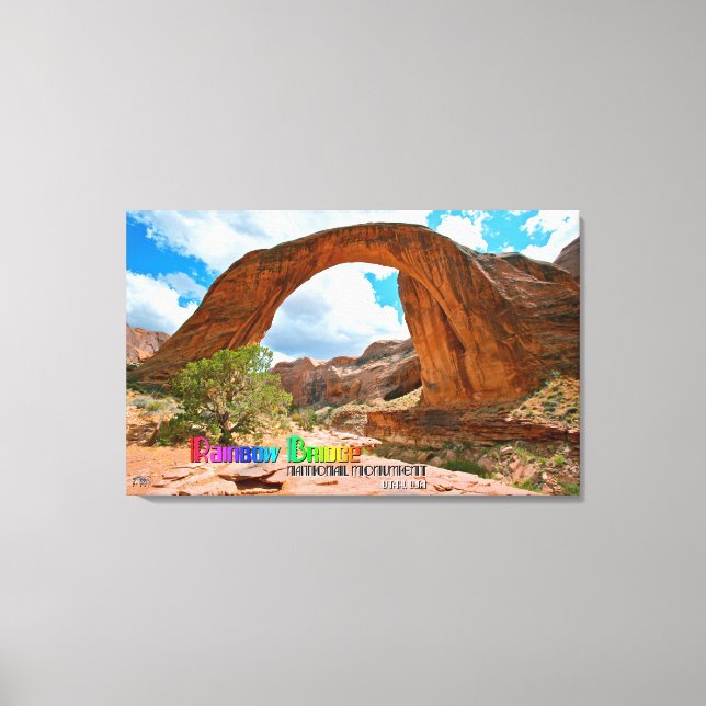 Rainbow Bridge Leinwanddruck (Vorderseite)