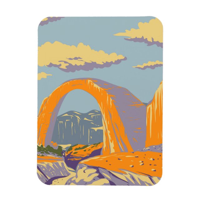Rainbow Bridge Magnet (Vertikal)