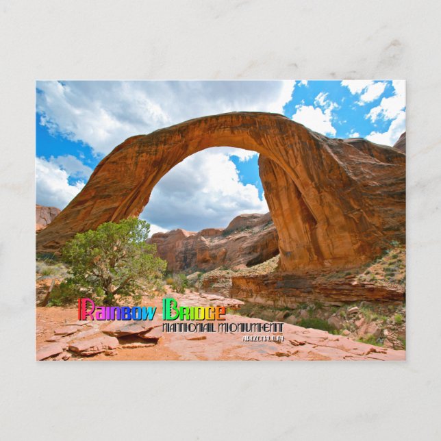 Rainbow Bridge Postkarte (Vorderseite)