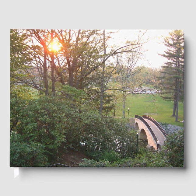 Rainbow Bridge Sunset an der Grove City Uni Gästebuch (Vorderseite)