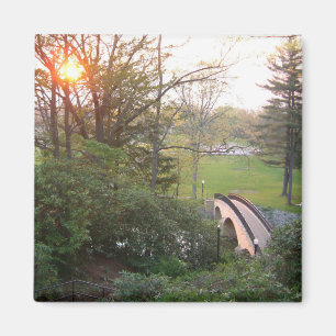 Rainbow Bridge Sunset an der Grove City Uni Magnet
