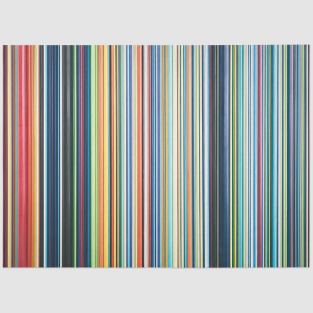 Rainbow Bright farbenfrohe Decoupage Entkundung Seidenpapier (Vorderseite)