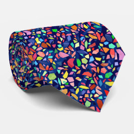Rainbow Broken Glass Neck Tie Krawatte