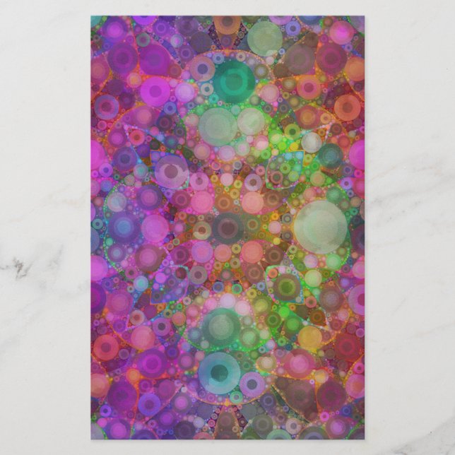 Rainbow Bubble Abstrakt (Vorderseite)