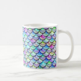 Rainbow Bubble Mermaid Scales Kaffeetasse