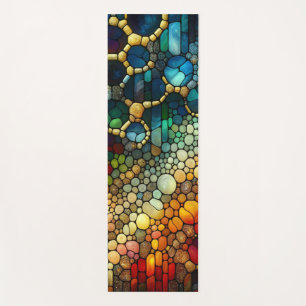 Rainbow Bubbles Yogamatte