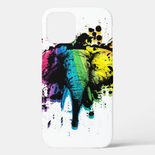 Rainbow Bull Elephant Abstrakt Case-Mate iPhone Hülle