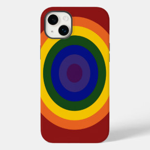 Rainbow Bullseye Muster Case-Mate iPhone Hülle