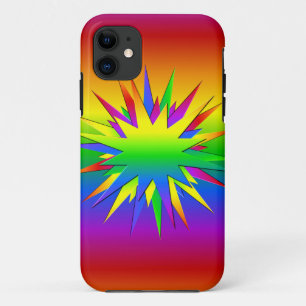 Rainbow Burst iPhone 5 Case-Mate Hülle