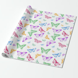 Rainbow Butterfells Geschenkpapier