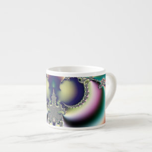 Rainbow Butterfly Espressotasse