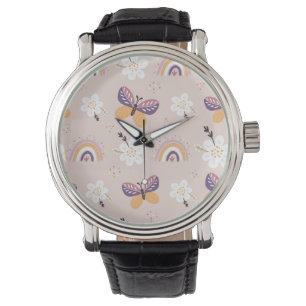 Rainbow Butterfly eWatch Armbanduhr