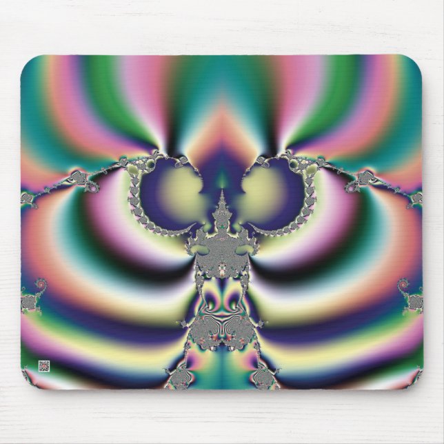 Rainbow Butterfly Mousepad (Vorne)