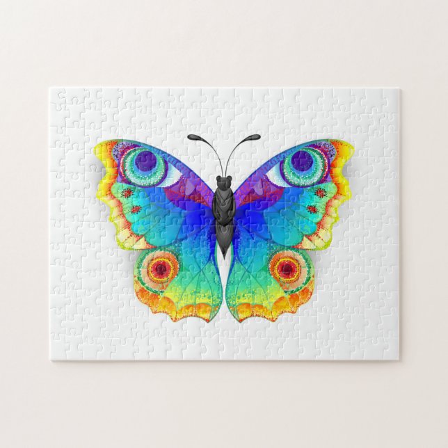 Rainbow Butterfly Peacock Eye (Horizontal)