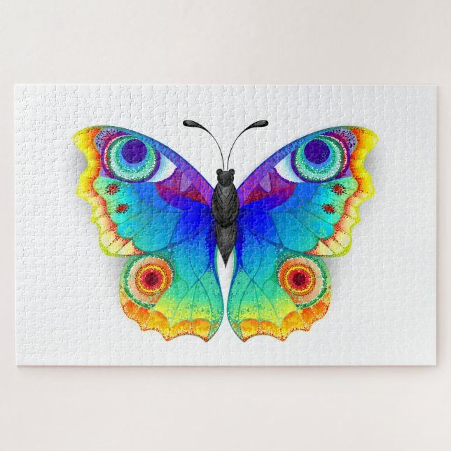 Rainbow Butterfly Peacock Eye (Horizontal)