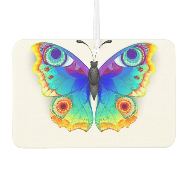 Rainbow Butterfly Peacock Eye Autolufterfrischer (Vorderseite)