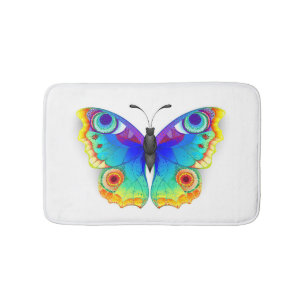Rainbow Butterfly Peacock Eye Badematte