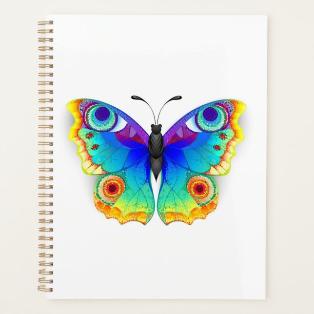 Rainbow Butterfly Peacock Eye Planer (Vorderseite)