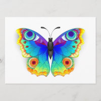 Rainbow Butterfly Peacock Eye
