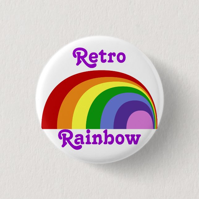 Rainbow-Button Button (Vorderseite)