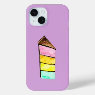 Rainbow Cake Wasserfarbe niedlich Case-Mate iPhone Hülle