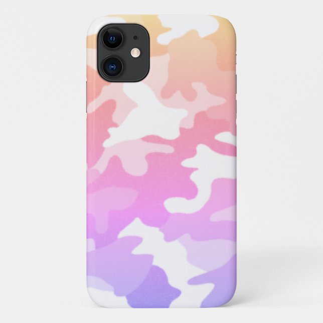 Rainbow Camouflage Case-Mate iPhone Hülle (Rückseite)