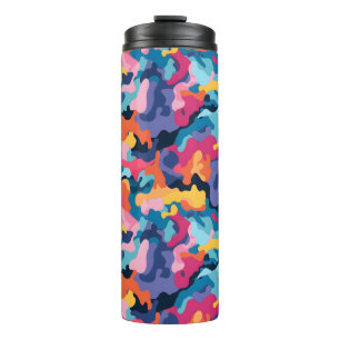 Rainbow Camouflage Thermosbecher