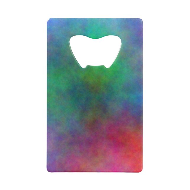 Rainbow Can Cooler Geldbeutel Flaschenöffner (Vorderseite)