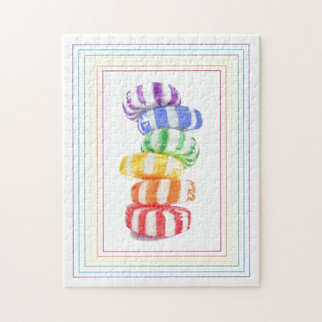 RAINBOW CANDY 11x14 Puzzle (Vertikal)