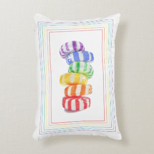 RAINBOW CANDY 12x16 Accent Pillow Dekokissen
