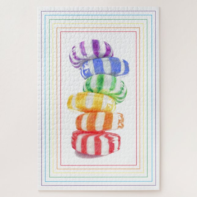 RAINBOW CANDY 20x30 Puzzle (Vertikal)