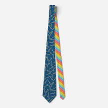 Rainbow Candy Canes Dark Blue Christmas