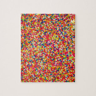 Rainbow Candy Sprinkle Muster